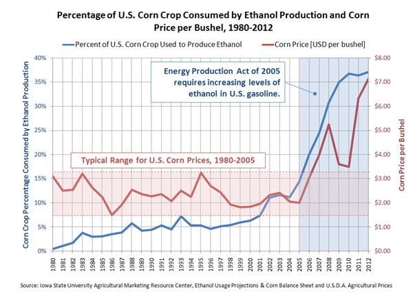 Corn Crop-Ethanol Production