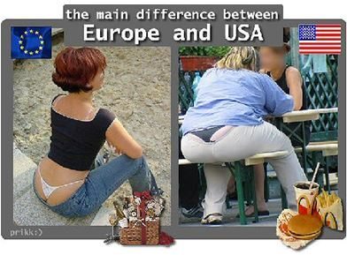 Europe & US - Difference