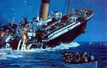 Sinking Ship - Titanic
