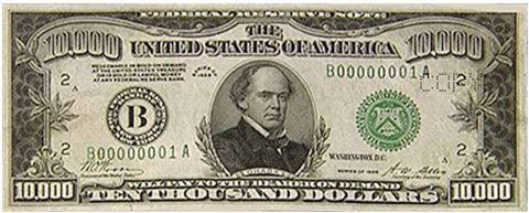 $10,000 Bill