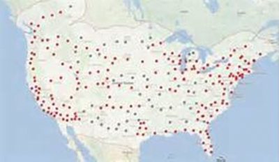 Tesla Charging Network