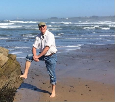 John at the beach