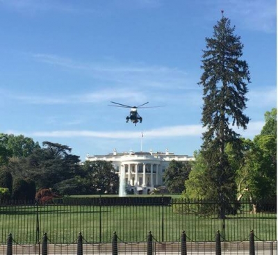 President's helicopter
