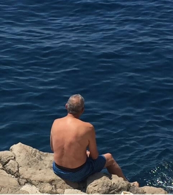 John at the Adriatic