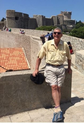 John on Castle Wall